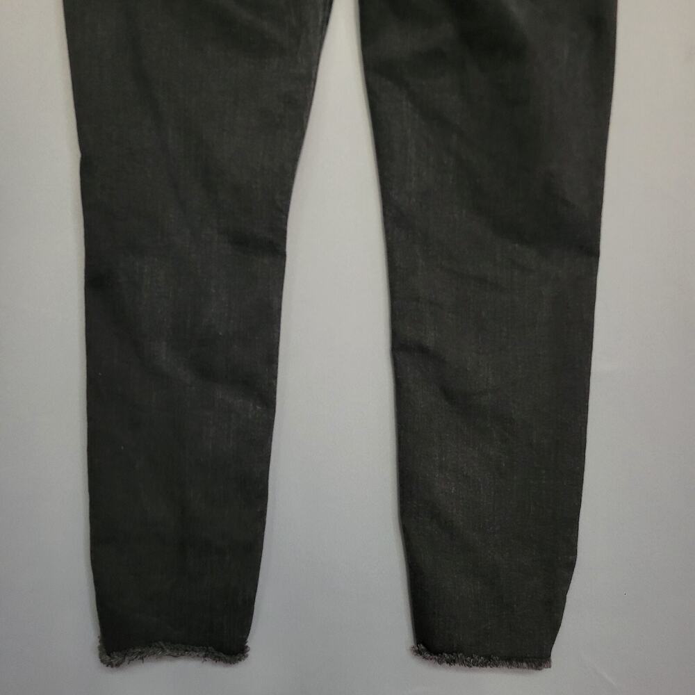 Denizen Levis Modern Distress Ankle Jeans Womens 29 Denim Black Stretches Casual - Picture 13 of 14
